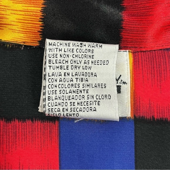 TR Bentley Plus Womens Blouse Button Front Long Sleeve Top 24W - Picture 9 of 9